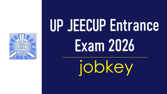 UP Polytechnic JEECUP 2026 Online Form-jobkey